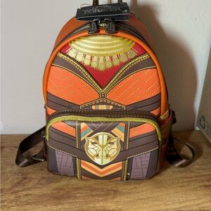 NWT! MUST GO : Loungefly Marvel Black Panther Okoye Mini Backpack